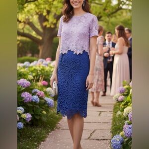 Eri + Ali | Anthropologie "Graceann" Lace Popover Dress